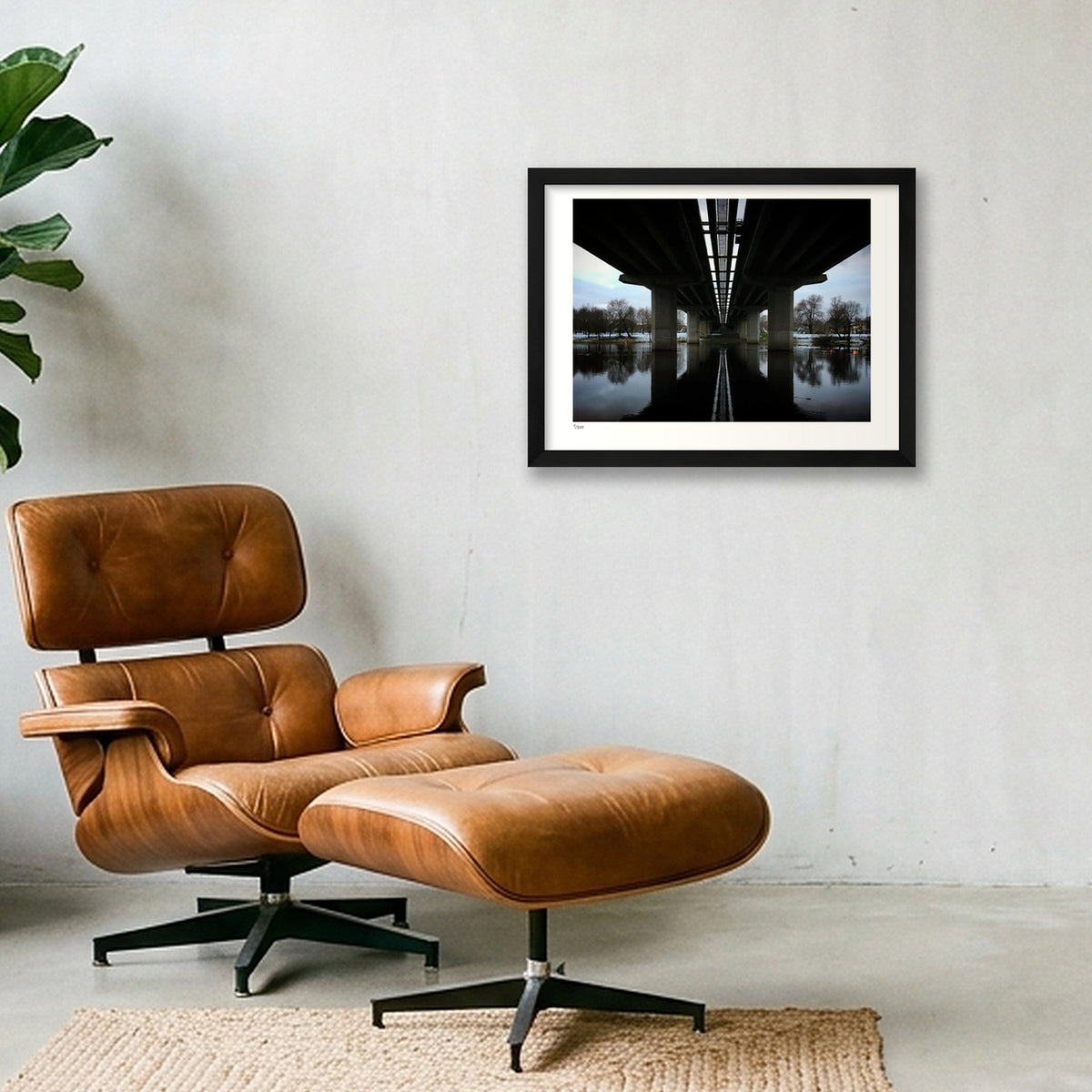 Axis — 40×30cm, 16×12" Black Frame
