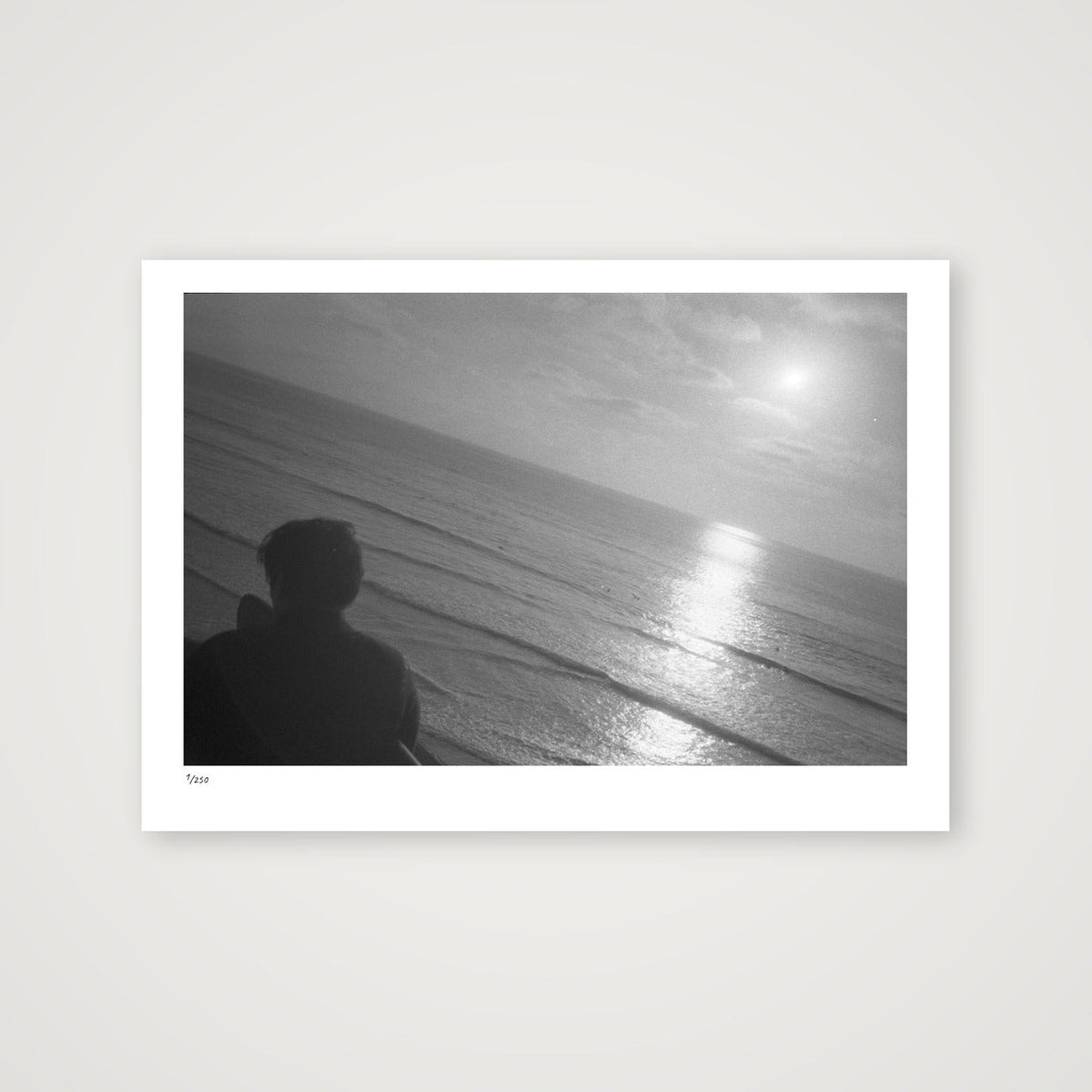Shadow on the Shore — A4 (30×21cm, 12×8") Print only