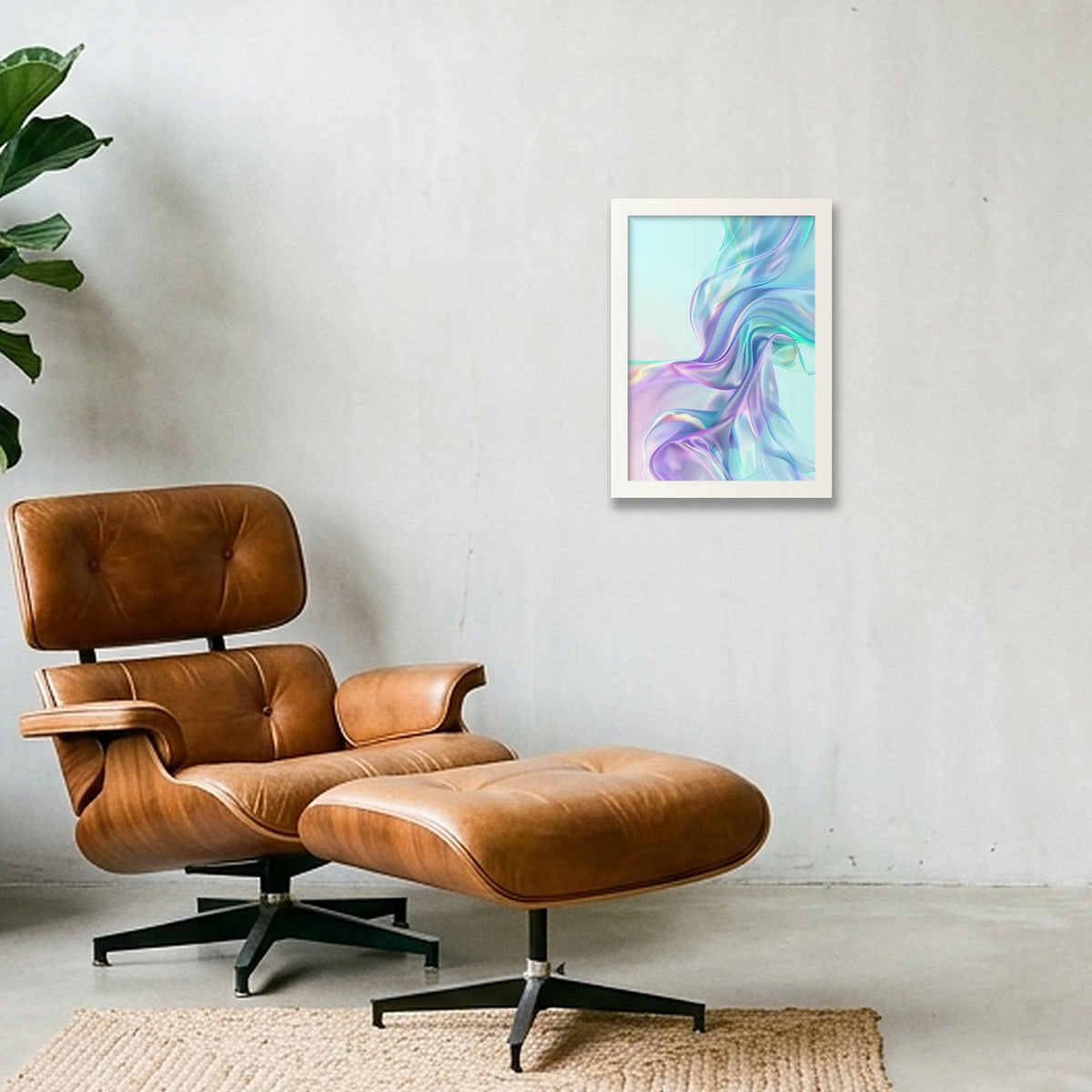 Iridescence — A4 (21×30cm, 8×12") White Frame