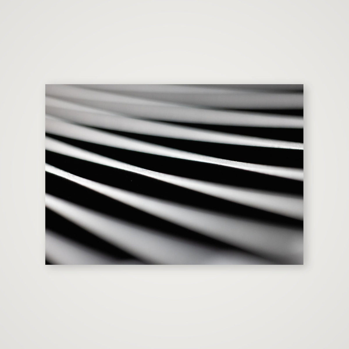 Monochrome Curves — 100×70cm, 39×28" Print only