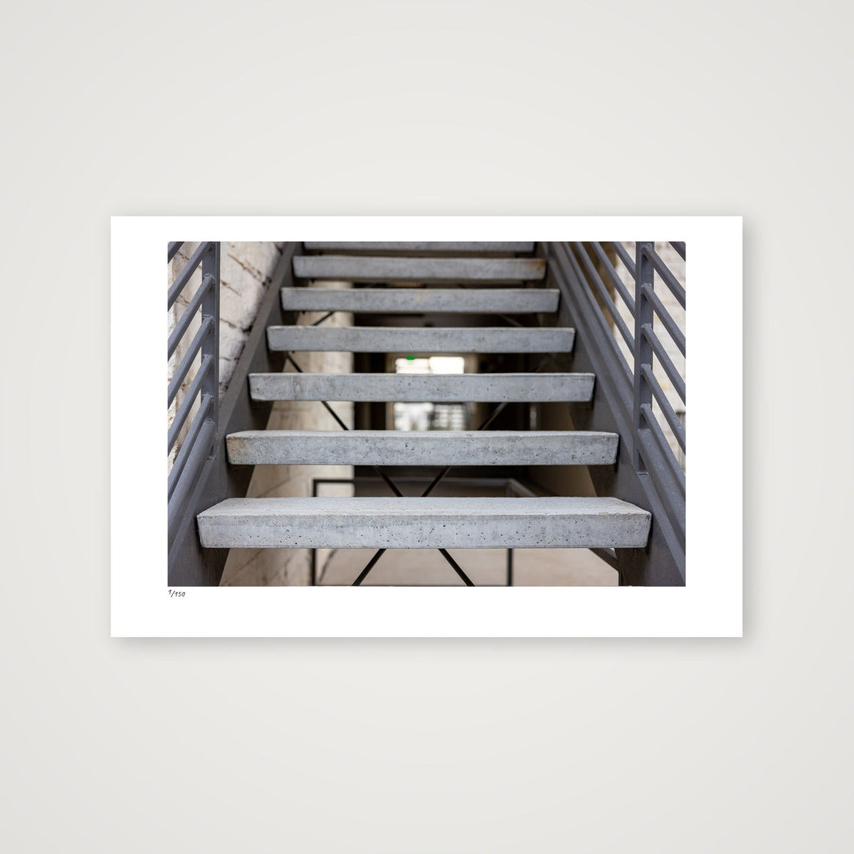 Concrete Steps — 60×40cm, 24×16" Print only