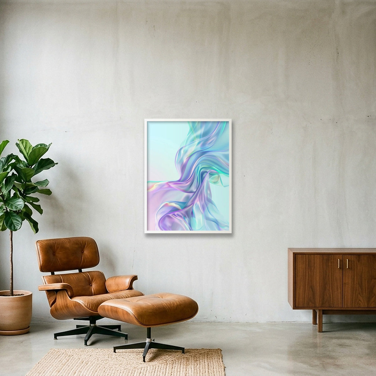 Iridescence — 60×80cm, 24×31" White Frame