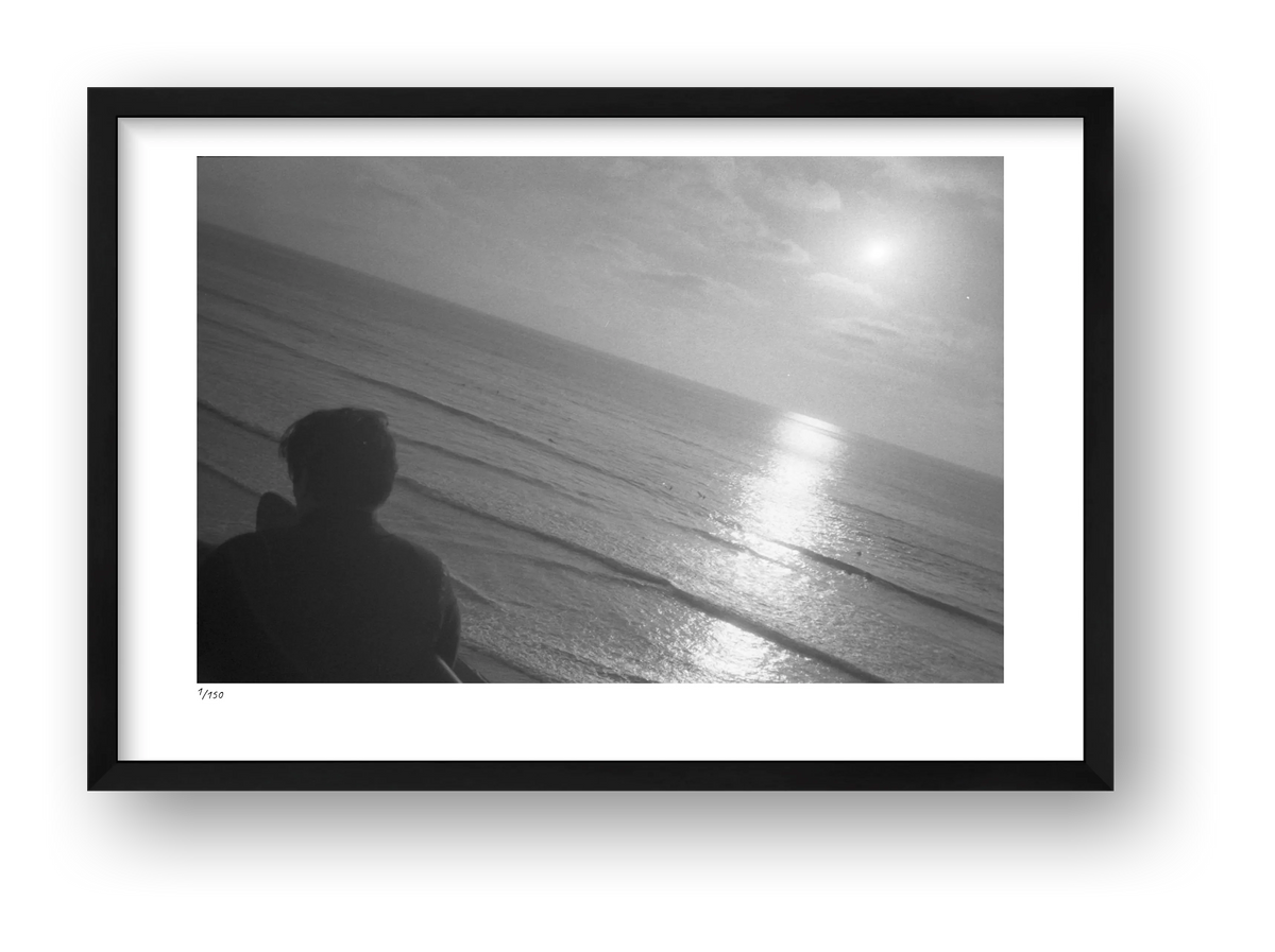 Shadow on the Shore — framed