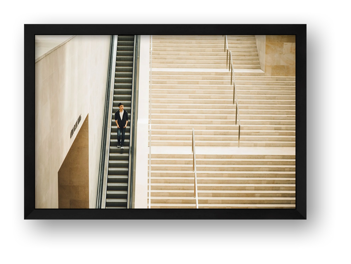 Ascent — framed