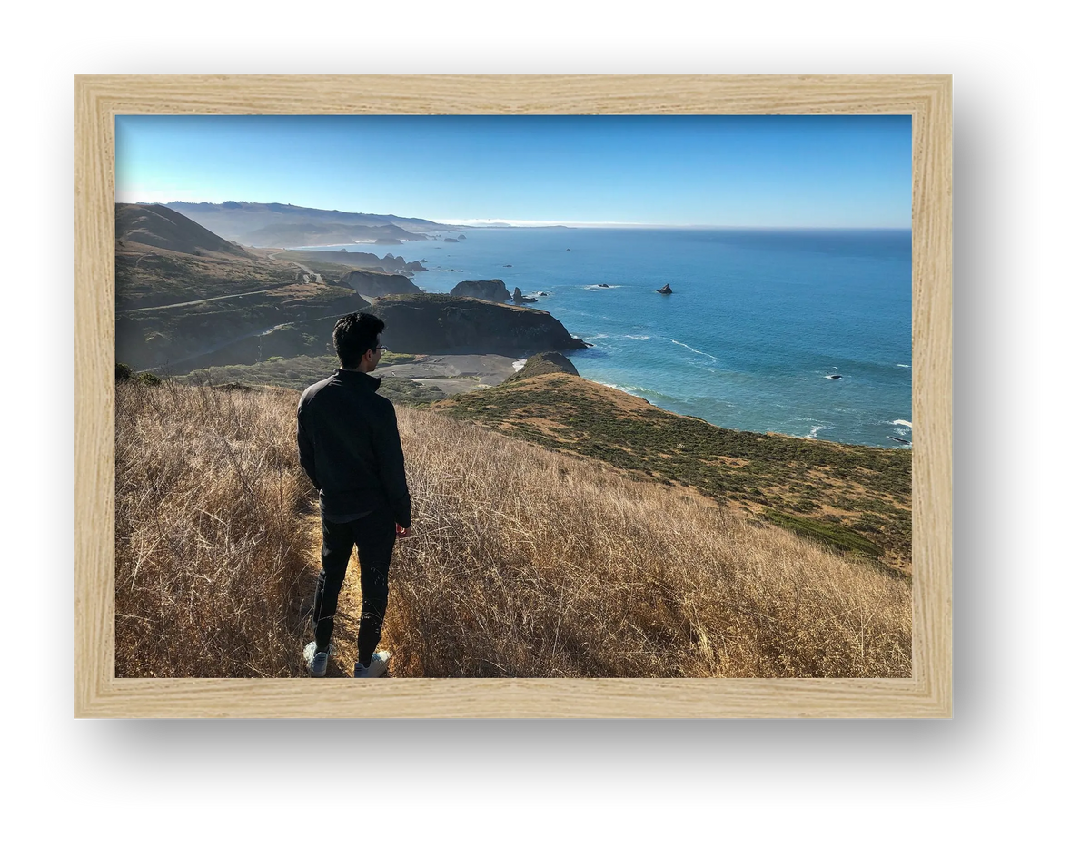 Edge of the Coast — framed