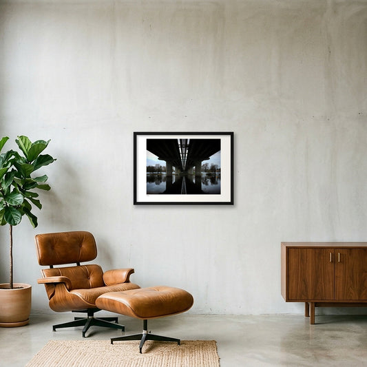 Axis — 59×42cm, 23×17" Black Frame