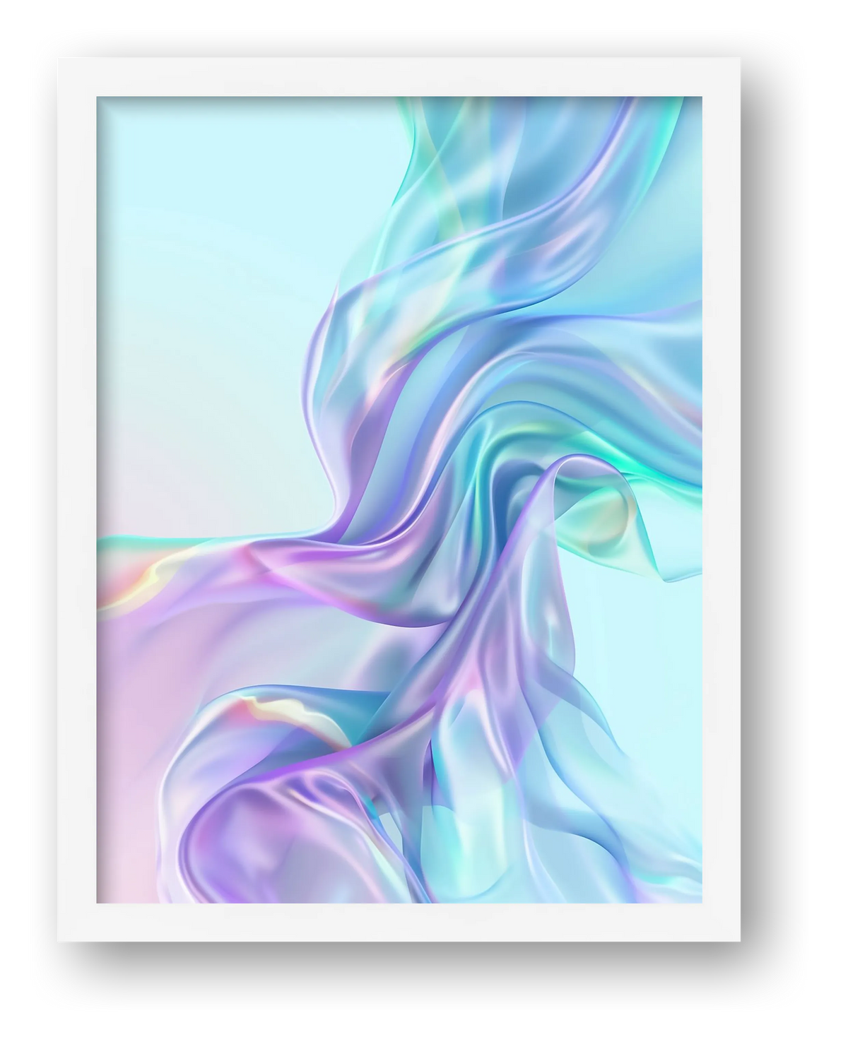 Iridescence — framed