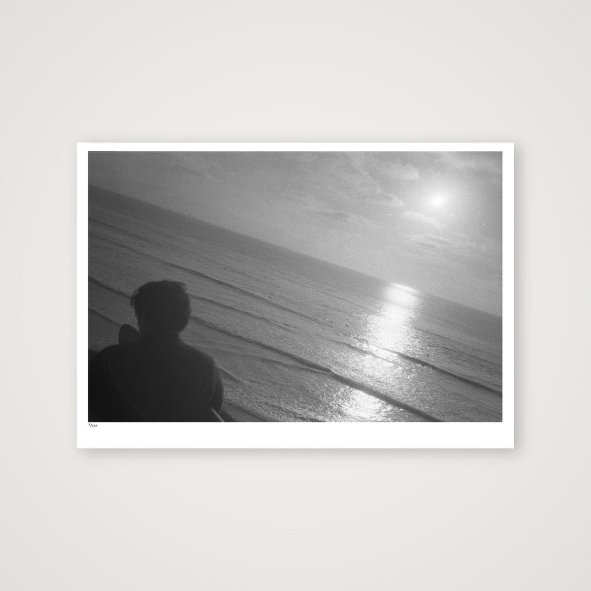 Shadow on the Shore — 100×70cm, 39×28" Print only