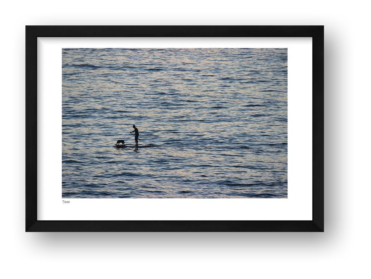 Silver Sea — framed